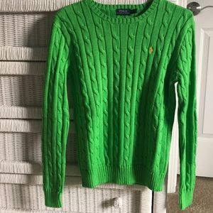 Ralph Lauren Women’s cable knit sweater (medium)